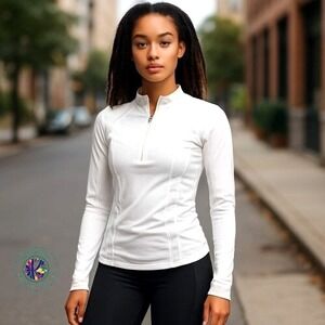 Athleta Women's‎ Performance Half-Zip Running Pullover - Lightweight Shirt, XL